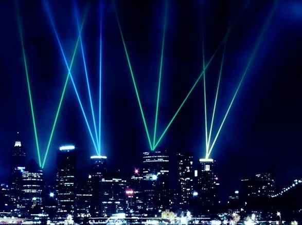 Creation of Sydney Laser Show: Step 6